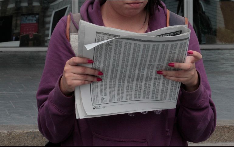 La UdeG emitió este miércoles su dictamen de admisión para los niveles medio superior y superior. EL INFORMADOR / ARCHIVO