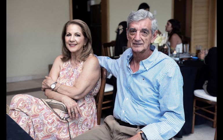 Lourdes Salazar y Eugenio Martín. GENTE BIEN JALISCO/ Claudio Jimeno