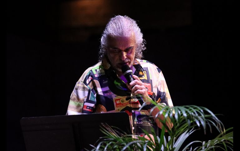 César hizo un recorrido por la historia de la música africana y cómo ésta sigue influenciando a los músicos de ayer y hoy. EL INFORMADOR / H. Figueroa