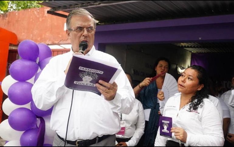 Marcelo Ebrard estuvo de gira por Campech,e a unos días de la realización de la encuesta que definirá al candidato presidencial de Morena