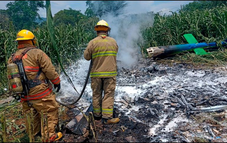 Autoridades ya se encuentran en búsqueda de más víctimas de este percance. ESPECIAL / Protección Civil Jalisco
