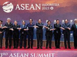 La Asociación de Naciones del Sudeste Asiático celebra su cumbre de líderes en Yakarta, Indonesia. EFE/I. Achmad
