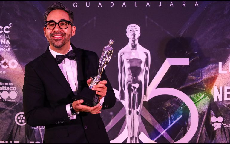 Samuel Kishi. El director tapatío obtuvo la estatuilla al Mejor Cortometraje de Animación por “El año del radio”. EL INFORMADOR/A. Navarro