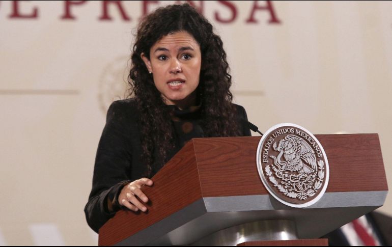 Luisa María Alcalde señaló que Claudia Sheinbaum es la encargada de tomar la decisión de elegir candidato/a para la jefatura de Gobierno de la Ciudad de México. SUN / ARCHIVO