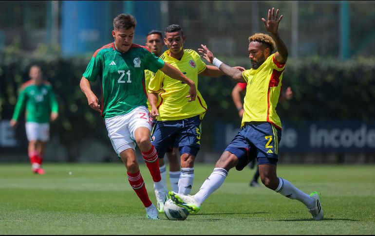 Colombia, sin ser un rival complicado, permitió que México sólo se encargara de sobrellevar el partido. IMAGO7