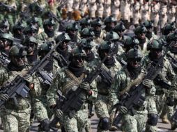 El Desfile Militar del año 2023 tiene un significado especial, ya que marca los 213 años de la Independencia de México, además de celebrar los 200 años de la fundación del Heroico Colegio Militar. SUN / ARCHIVO