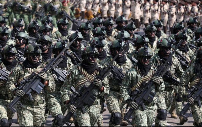 El Desfile Militar del año 2023 tiene un significado especial, ya que marca los 213 años de la Independencia de México, además de celebrar los 200 años de la fundación del Heroico Colegio Militar. SUN / ARCHIVO