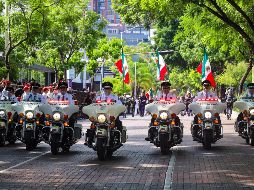 El desfile cívico-militar del 16 de septiembre contó con la asistencia de 40 mil personas. EL INFORMADOR/A.Navarro