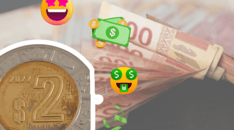 Una moneda de 2 pesos tan peculiar que valdría hasta 3 millones de pesos. SUN / ARCHIVO