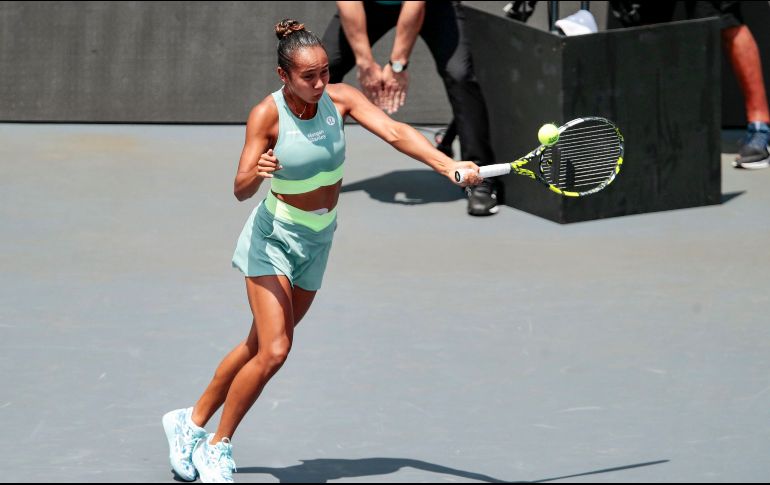 En un encuentro que duró cerca de tres horas, la canadiense logró alargar el encuentro a un tercer set, sin embargo, el cansancio pudo más con una Fernandez que apenas logró rescatar un juego del último set. CORTESÍA