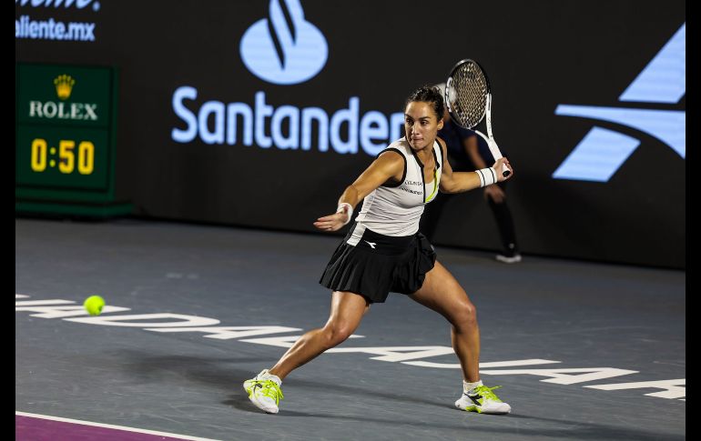 La rankeada 111 del mundo, venció con parciales de 3-6, 7-6 y 6-3 a Trevisan con una demostración de temple que le permitió venir de atrás. EL INFORMADOR / A. Navarro