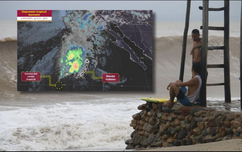 La distancia al lugar más cercano de la depresión tropical 