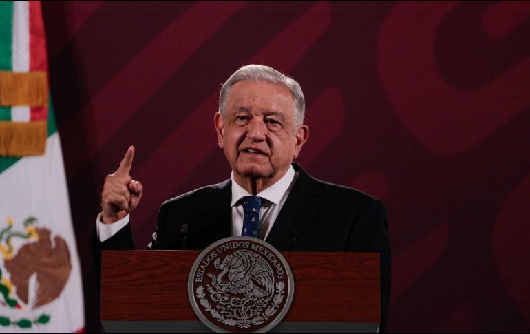 López Obrador afirmó que le consta, que Juan Collado fue el abogado más cercano al expresidente Carlos Salinas de Gortari y otros políticos mexicanos. SUN / G. Pano