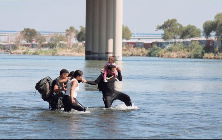 Miles de indocumentados han intentado llegar a Estados Unidos desde la semana pasada. EL UNIVERSAL