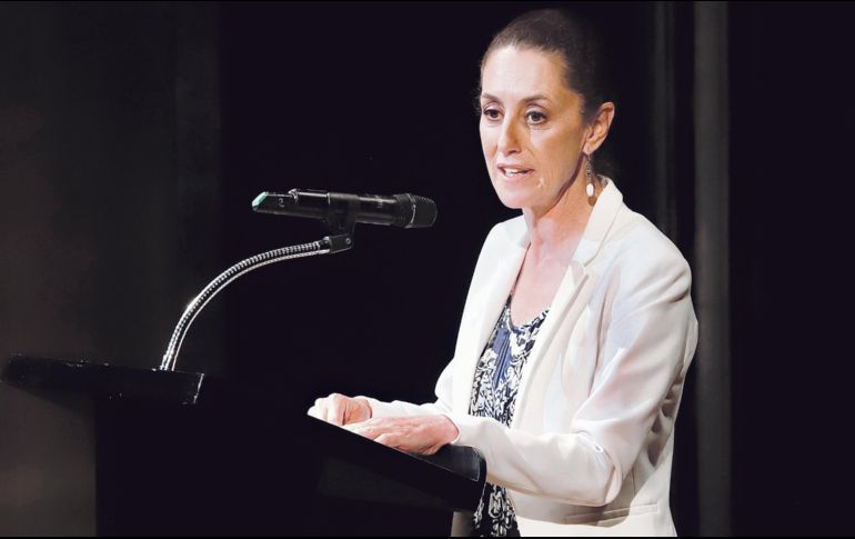 Claudia Sheinbaum encabeza la firma del Acuerdo de la Unidad por la Transformación en Tampico. EL UNIVERSAL