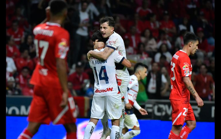 Chivas logró la igualada a la brevedad al 69’ cuando Ricardo Marín por fin se hizo presente. IMAGO7