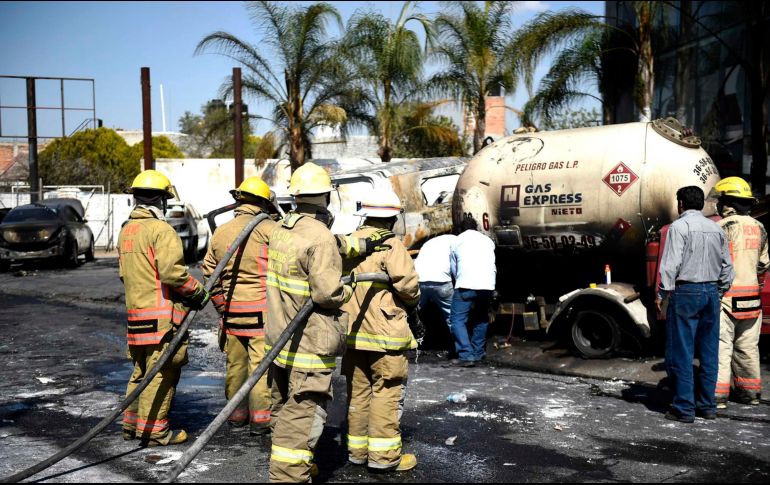 La explosión fue en el interior de una vivienda, donde se encontraba estacionada la pipa de gas que alcanzó a cuatro personas. EL INFORMADOR/ ARCHIVO.
