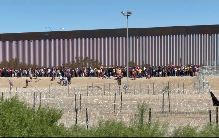 El Presidente explicó que la administración de Joe Biden se opone a la construcción del muro fronterizo y que las informaciones sobre su reanudación fueron 