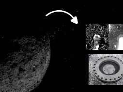 La misión de la NASA, llamada Osiris-Rex, recogió los materiales del asteroide Bennu. ESPECIAL / NASA