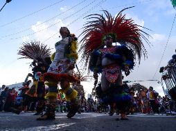 Autoridades estiman que 30 mil danzantes acompañan a la Virgen de Zapopan en la Romería 2023. EL INFORMADOR / H. Figueroa