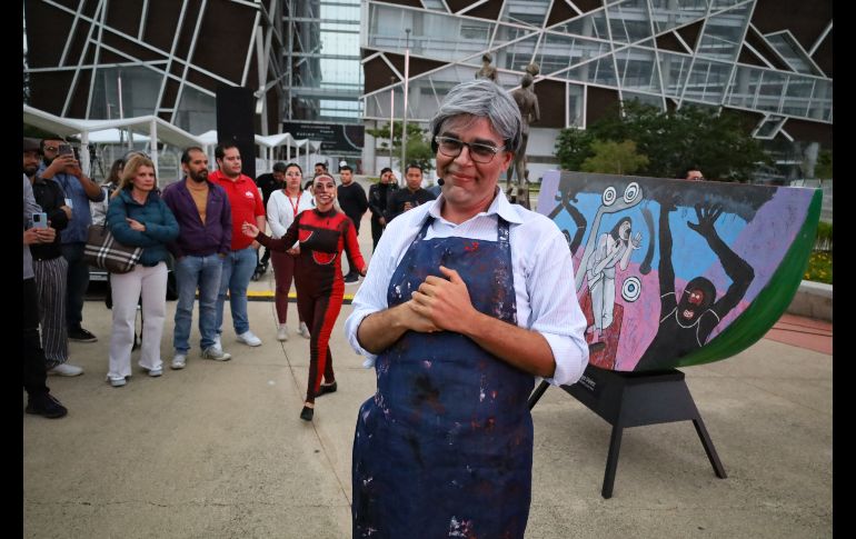 se llevó a cabo el recorrido dramatizado de la exposición 