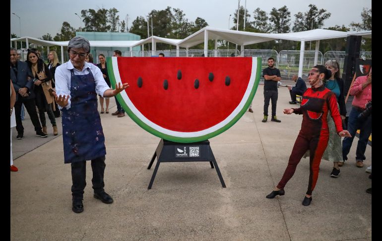 se llevó a cabo el recorrido dramatizado de la exposición 