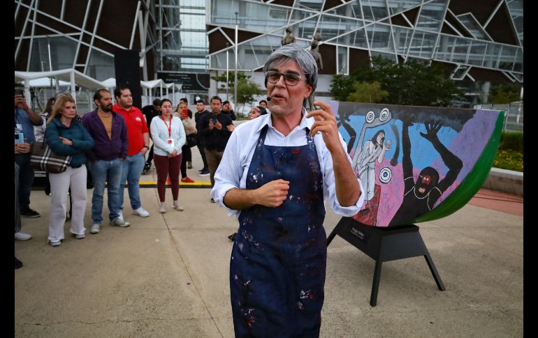 se llevó a cabo el recorrido dramatizado de la exposición 