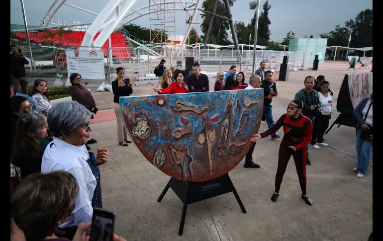 se llevó a cabo el recorrido dramatizado de la exposición 