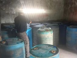 Apenas este miércoles, al FGR Jalisco informó del aseguramiento de 17 mil 959 litros de hidrocarburo, a los que se le suman los recién encontrados. ESPECIAL/ FGR