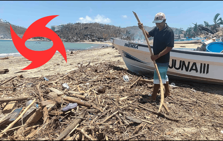 Antes del Huracán Otis, ningún otro había impactado en México con esta categoría; pero sí ha habido otros que la han alcanzado. EL INFORMADOR/ ARCHIVO.