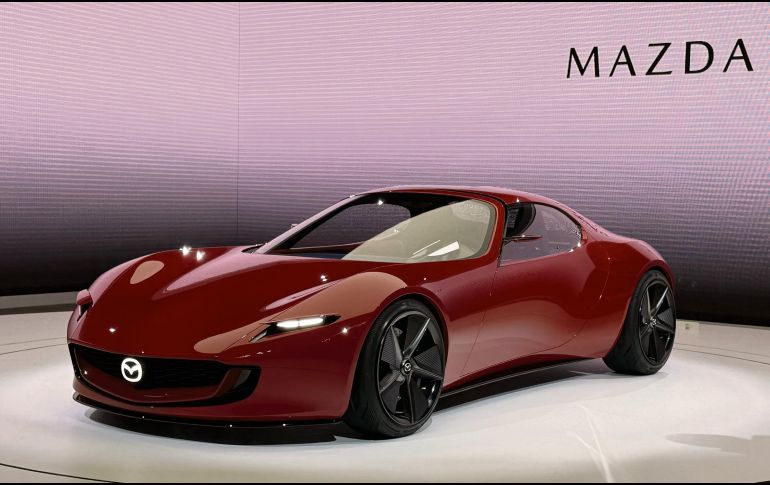 Mazda Iconic SC, este vehículo se robó las miradas con sus líneas elegantes. ESPECIAL