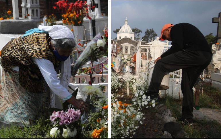 Miles de tapatíos y tapatías se preparan para la tradicional visita a los panteones de Guadalajara los próximos 1 y 2 de noviembre, en el marco del Día de Muertos. SUN / ARCHIVO