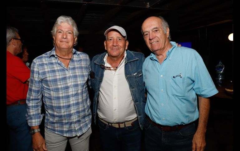 Roberto González, José Luis  Espinoza, Eduardo Tousaint. GENTE BIEN JALISCO/ Claudio Jimeno