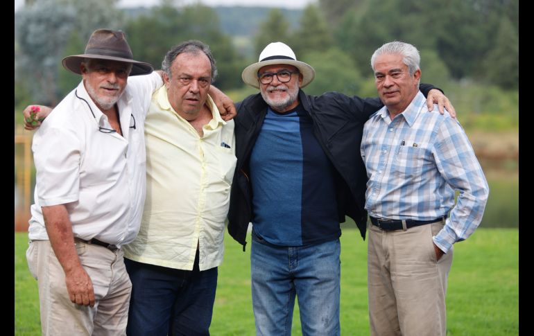 Carlos García, Adrián Méndez, Ernesto Mateos, Manolo Fuentes. GENTE BIEN JALISCO/ Claudio Jimeno
