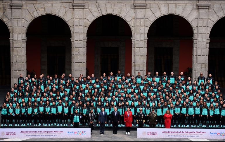 México contabilizó un total de 142 medallas. ESPECIAL/ @lopezobrador_
