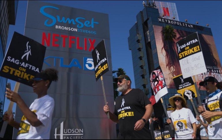 La huelga de actores ha estado activa por 116 días. EFE