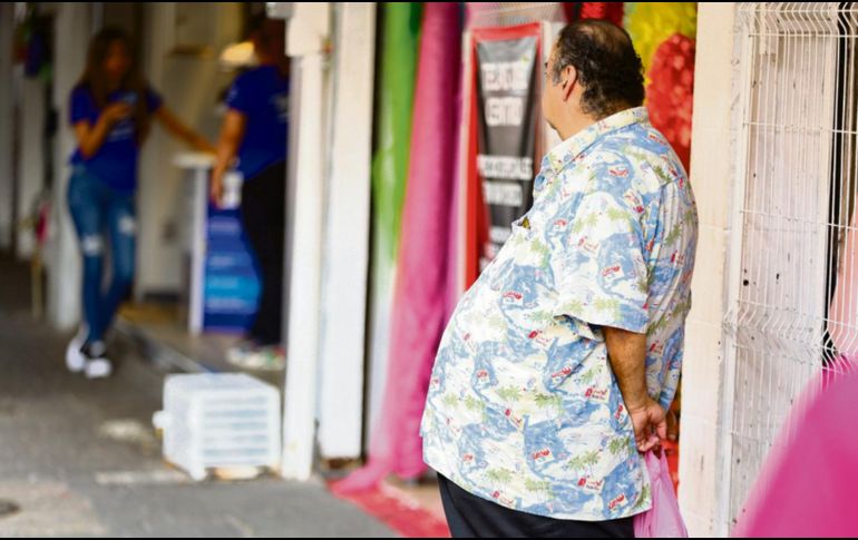 El sobrepeso es una de las condiciones que incrementan el riesgo de padecer diabetes. EL INFORMADOR/ A. Navarro