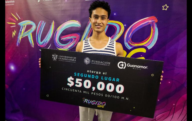 El segundo lugar fue empate para Ángel Macías, quien participó con una pieza de baile. EL INFORMADOR/A. NAVARRO