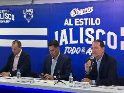 Iñigo González Covarrubias, presidente ejecutivo de los Charros de Jalisco, confirmó la adquisición de la plaza ocupada por Mariachis en la Liga Mexicana de Béisbol. EL INFORMADOR / A. Navarro