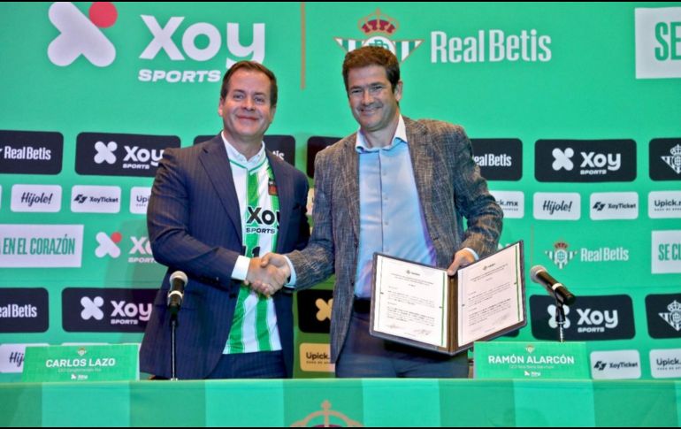Xoy Sports concretó una alianza con Real Betis. ESPECIAL