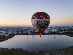 Un globo aerostático se desvió de su ruta. ESPECIAL/ @FIGLeon