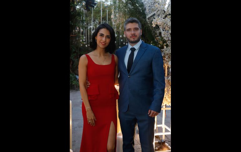 Katya Reyes e Irving Covarrubias. GENTE BIEN JALISCO/ Claudio Jimeno