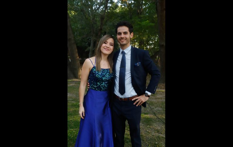 Issis Gutiérrez y Emiliano Lameiras. GENTE BIEN JALISCO/ Claudio Jimeno