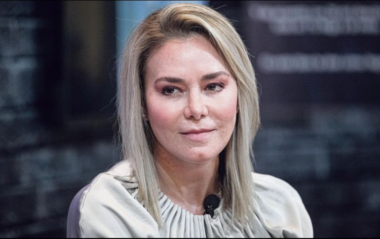 La activista Argelia Núñez, durante la presentación de su primer libro. EL INFORMADOR/ H. Figueroa