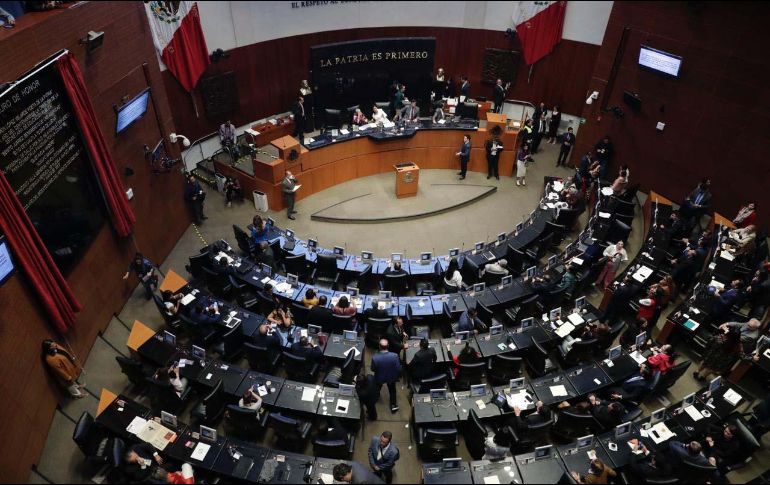 Se prevé que el miércoles, el pleno del Senado escuche los argumentos de las tres candidatas, debata y vote por cédula para elegir a una de las tres aspirantes a ministras, o en su caso, la terna sea rechazada. SUN / ARCHIVO