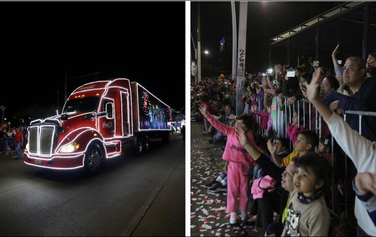 Todo está listo para la Caravana Coca Cola Guadalajara 2023. EL INFORMADOR / ARCHIVO