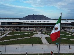 Nuevo Aeropuerto Internacional Felipe Carrillo Puerto. ESPECIAL/ EFE- Lourdes Cruz