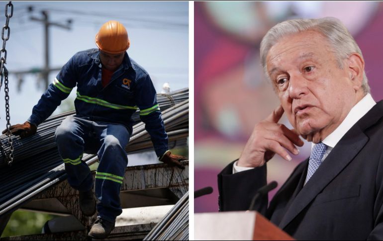 López Obrador dice que esperaran a que se resuelva esta iniciativa de reforma a la LFT en el Congreso para fijar una postura. EL INFORMADOR / ARCHIVO / EFE / I. Esquivel