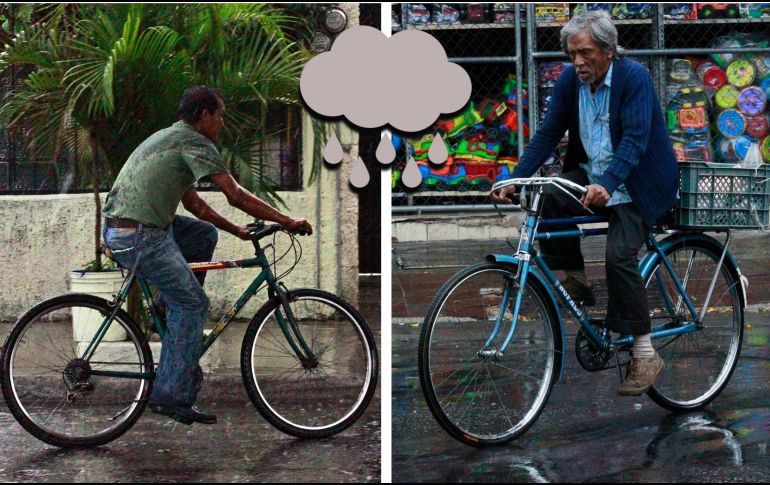 En Jalisco se espera cielo medio nublado a nublado durante el día, con intervalos de chubascos, descargas eléctricas y posible caída de granizo. EL INFORMADOR / ARCHIVO