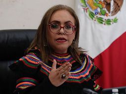 La Comisión de Justicia del Senado aprobó la idoneidad y elegibilidad de Eréndira Cruzvillegas Fuentes. SUN / D. SIMÓN